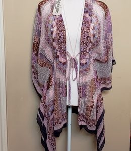 Sheer Classic Brand Kimono, size L